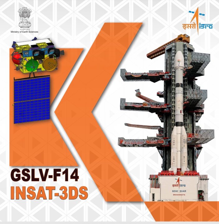 Successful Launch of INSAT-3DS Weather Satellite Aboard GSLV Rocket